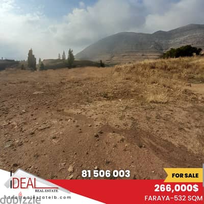 Land for sale in Faraya عقار للبيع في فاريا