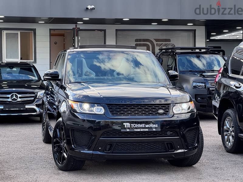 RANGE ROVER SPORT SVR, 2015, 68.000Km ONLY, CLEANEST IN THE MARKET !!! 0