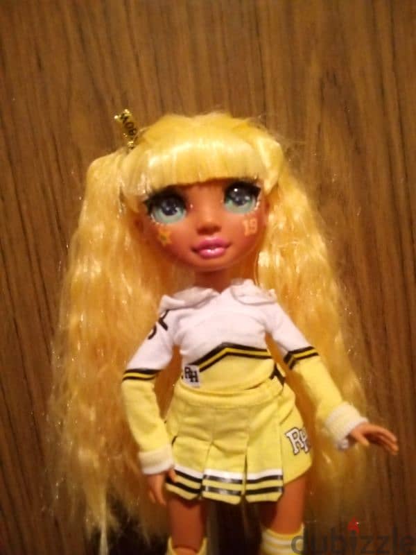 SUNNY MADISON CHEER RAINBOW HIGH OMG Great doll+Own outfit+Socks+Shoes 1