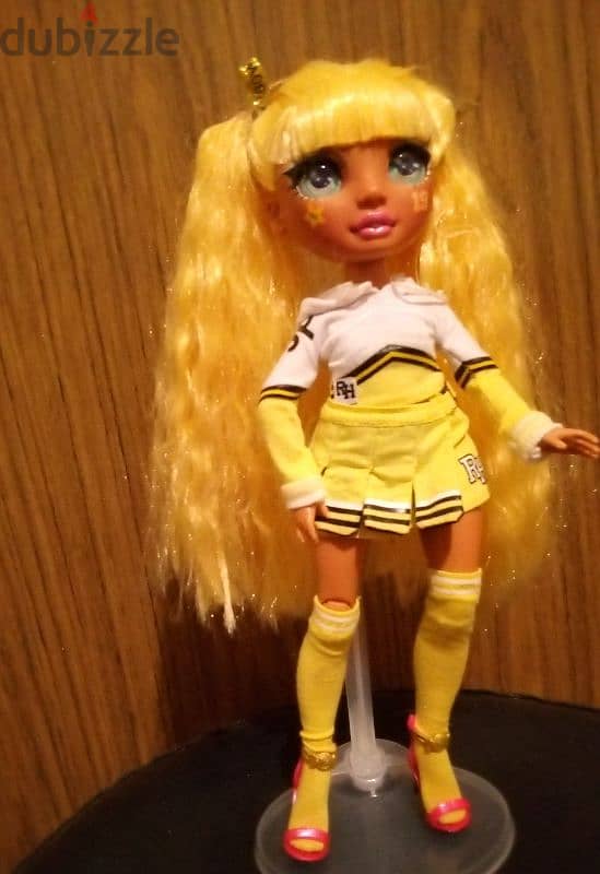 SUNNY MADISON CHEER RAINBOW HIGH OMG Great doll in Own outfit+Shoes=42 5