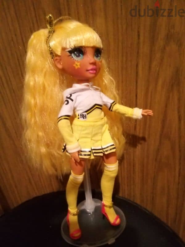 SUNNY MADISON CHEER RAINBOW HIGH OMG Great doll in Own outfit+Shoes=42 7