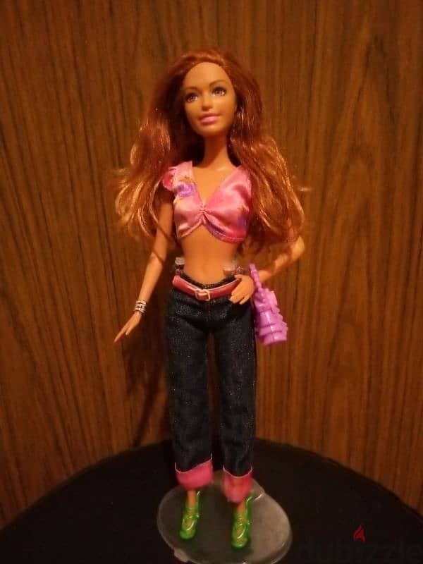 SUMMER FASHIONISTAS Barbie Friend Mattel doll 2013 Unflexi wearing=20$ 0