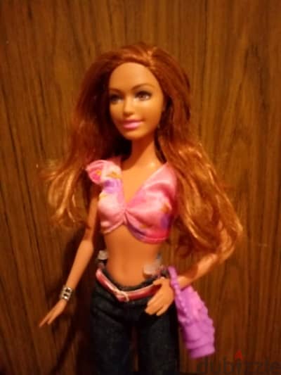 SUMMER FASHIONISTAS Barbie Friend Mattel doll 2013 Unflexi wearing=20$