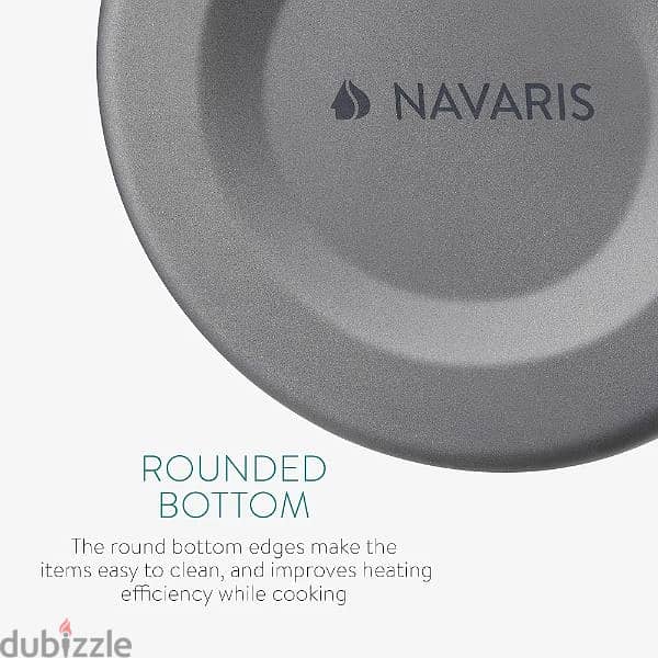 navaris titanium cookware set 6