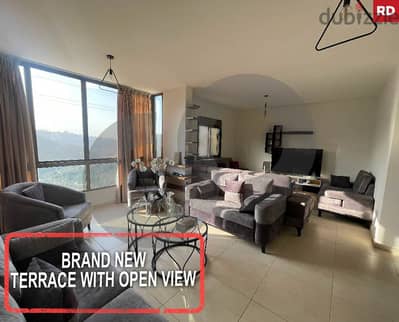 terrace with open view, metn, mansourieh/المنصورية REF#RD114736