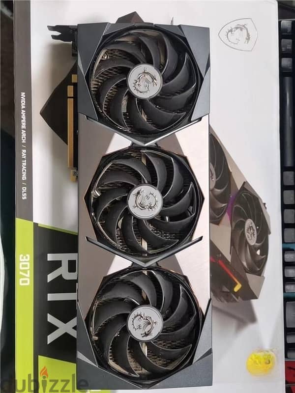 MSI GeForce RTX 3070 SUPRIM X 8GB GDDR6 Graphics Card 1