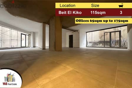 Beit El Kiko 115m2 | 146m2 Terrace | Office | Core & Shell | Catch| KR