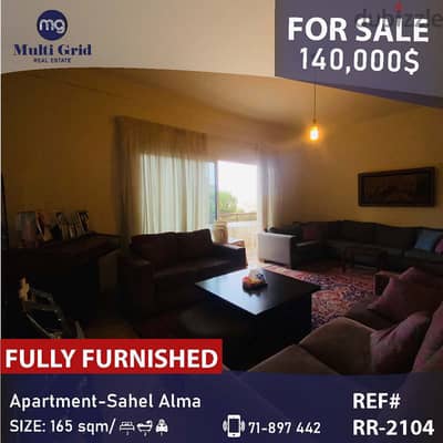 RR-2104 / Apartment for Sale in Sahel Alma , شقة للبيغ في ساحل علما