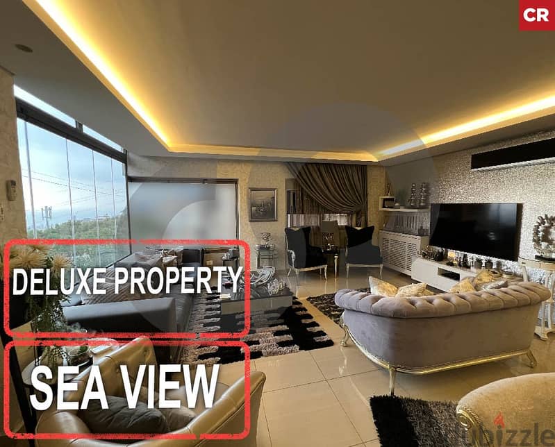 luxurious , sea view, metn, fanar/ الفنار  REF#CR114753 0