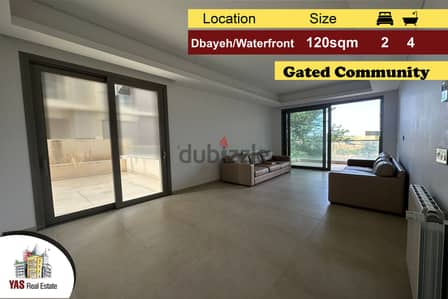 Dbayeh/Waterfront 120m2 | Gated Community | Prime location | View | MJ