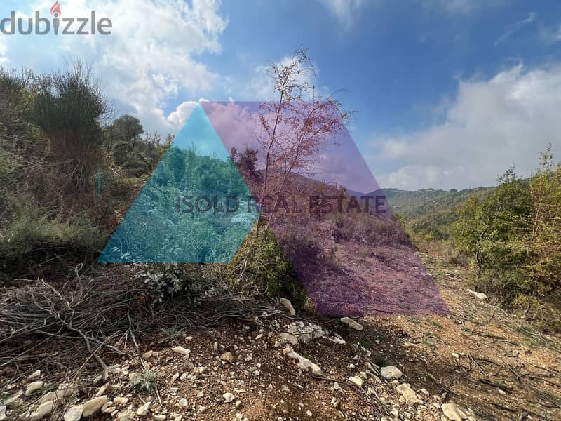 A 1152m2 land having an open mountain view for sale in Mechmech|Jbeil 0