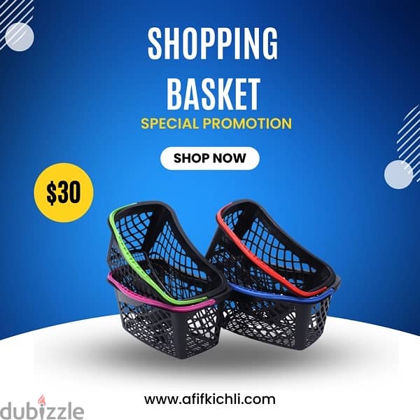 Baskets & Trolley for Supermarket & Stores 0