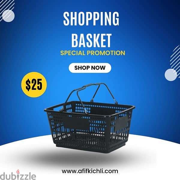 Baskets & Trolley for Supermarket & Stores 1