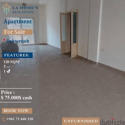 apartment for sale in dekweneh سقة للبيع في الدكوانة