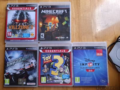 PS3 games and disney infinity portal