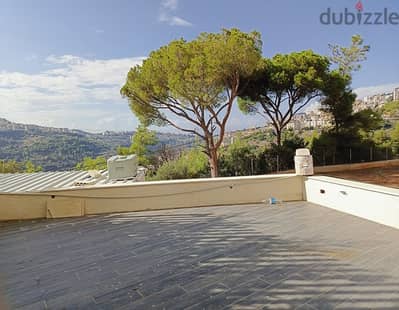 175 SQM Apartment in Monteverde Beit Mery, Metn with View + Terrace