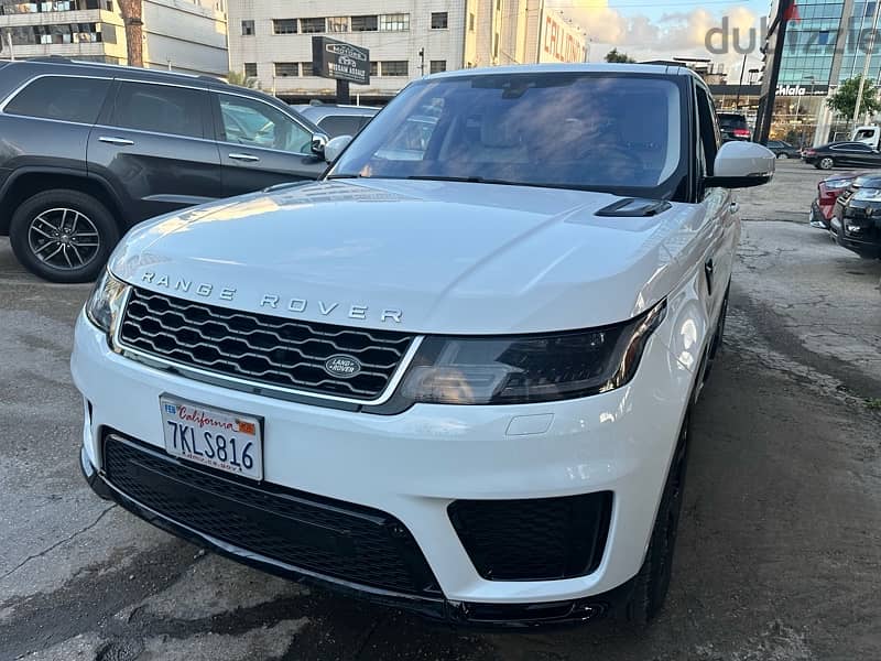 Land Rover Range Rover Sport 2018 California  clean  car  fax 0