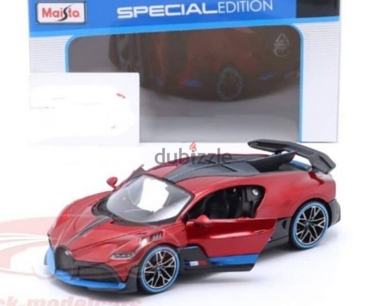 Bugatti Divo diecast car model 1;24 5