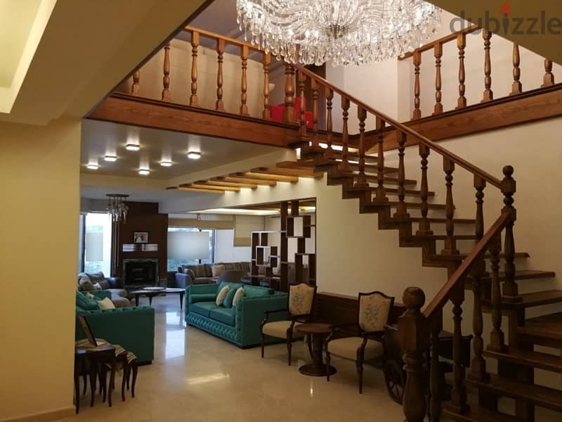 HIGH-END FURNISHED APARTMENT IN BAABDA PRIME (410Sq) 4 BEDS, (BA-103) 0