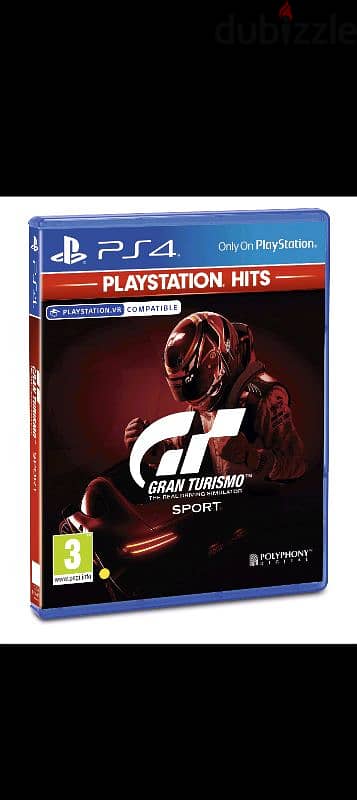 PS4+ gran Turismo CD perfect condition 1