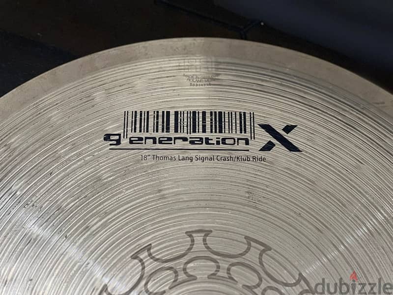 b meinl generation 18 thomas lang signal crash/ride 1