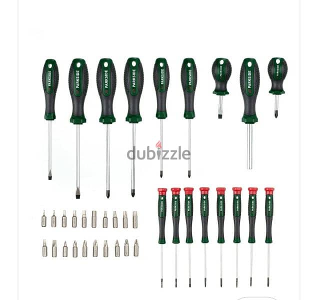 parkside 37pcs screwdrivers&bits set 1