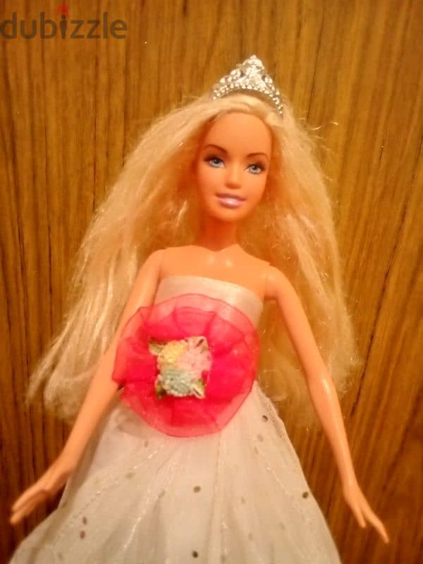 Barbie ISLAND PRINCESS ROSELLA used Still Good Bridal doll 2007 +Shoes 1