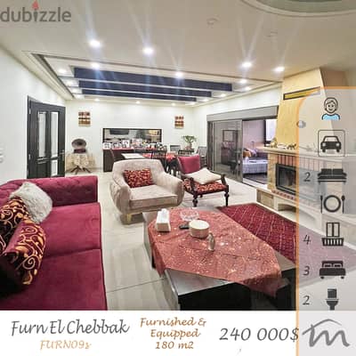 Furn El Chebbak | Signature Furnished/Equipped/Decorated | 4 Balconies