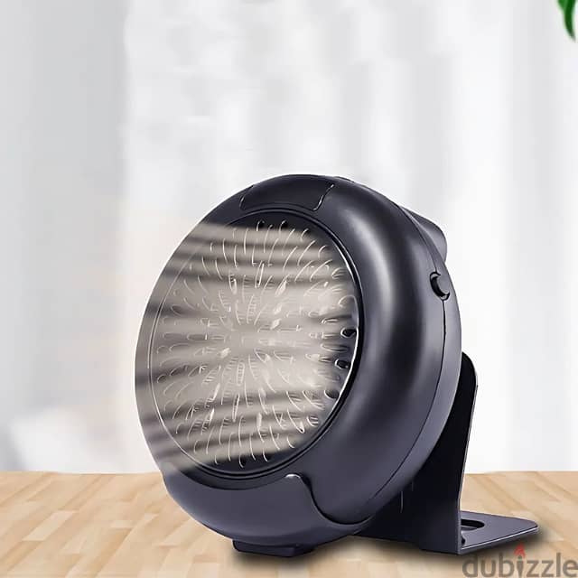 Plug-In Space Heater – 900W Quick-Heating Fan with Remote 9