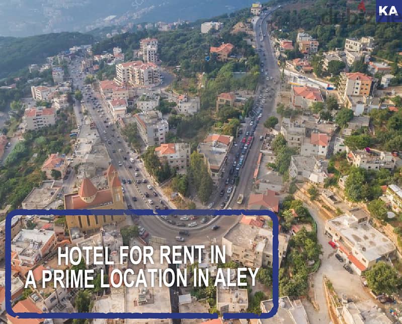 Hotel for rent in a prime location in Aley/عاليه REF#KA114780 0