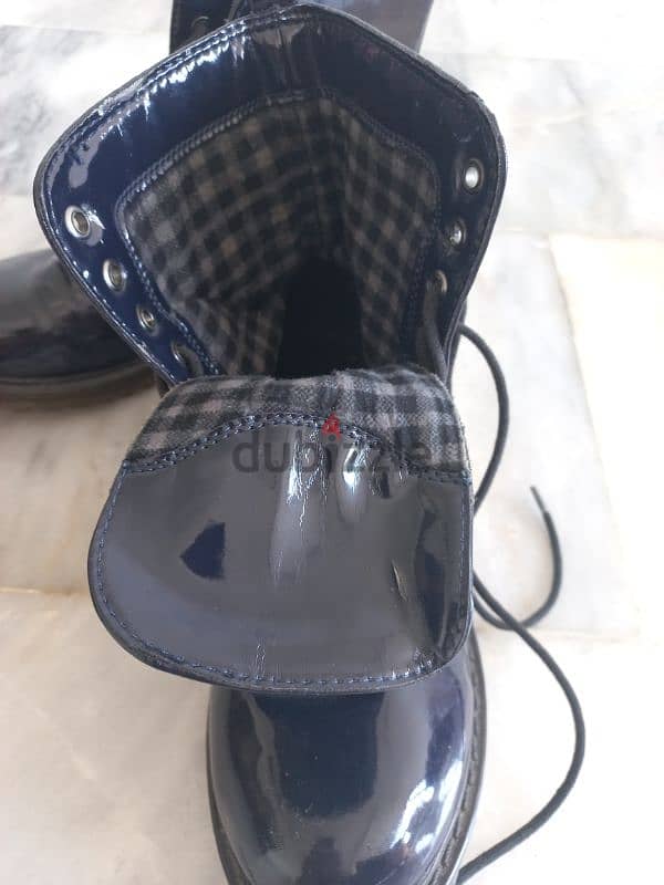 Dark Blue Boots,Size 40 3