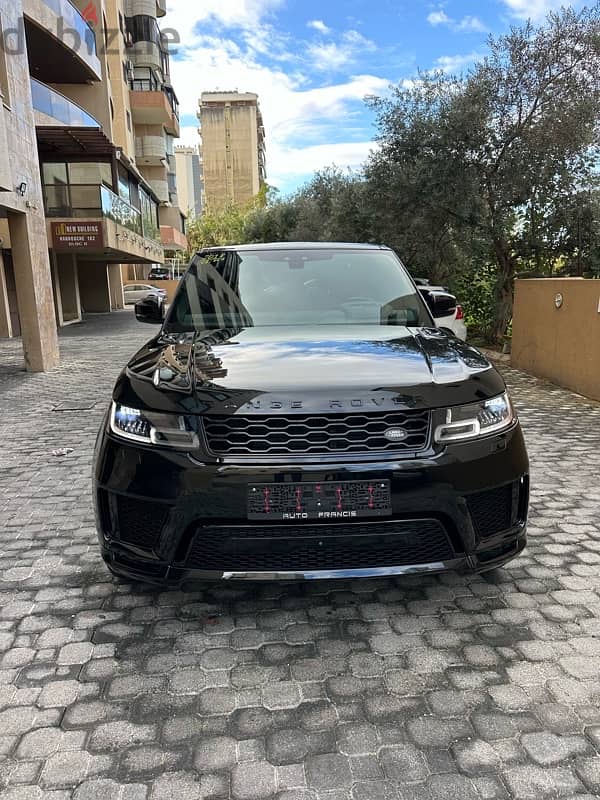 Range Rover Sport V8 autobiography 2018 black on black & basket 0