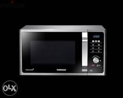 Samsung Solo Microwave Oven, 23 L (MS23F301TAS/EU)