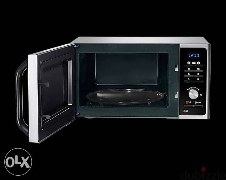 Samsung Solo Microwave Oven, 23 L (MS23F301TAS/EU) 1