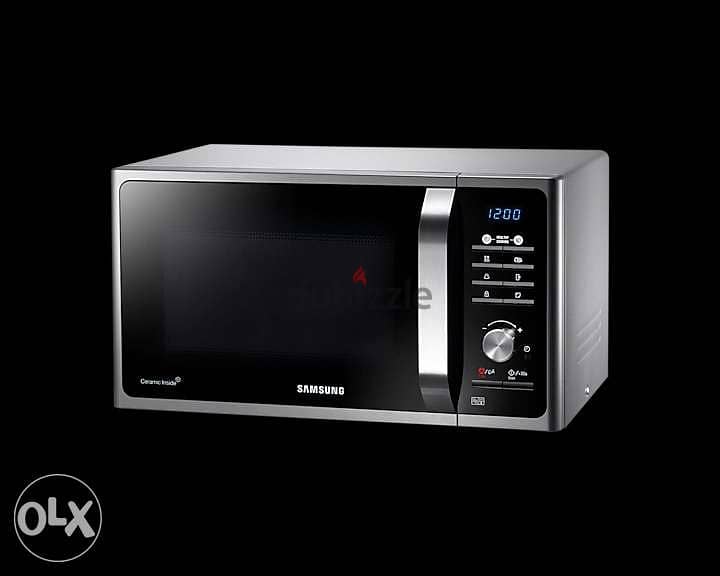Samsung Solo Microwave Oven, 23 L (MS23F301TAS/EU) 4