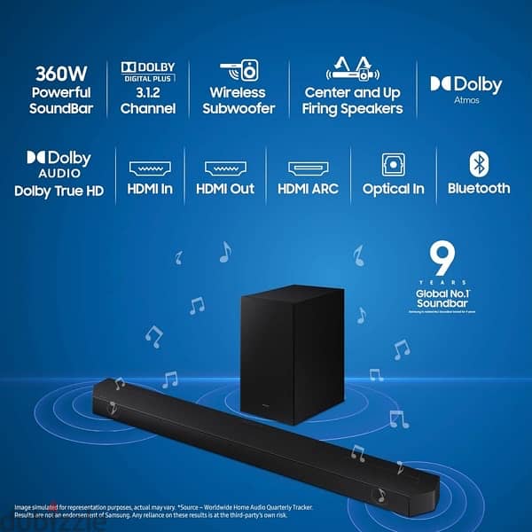 NEW SAMSUNG SOUNDBARS+SUBWOOFERS 2