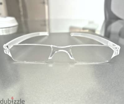 Reading Glasses 2.5x Transparent