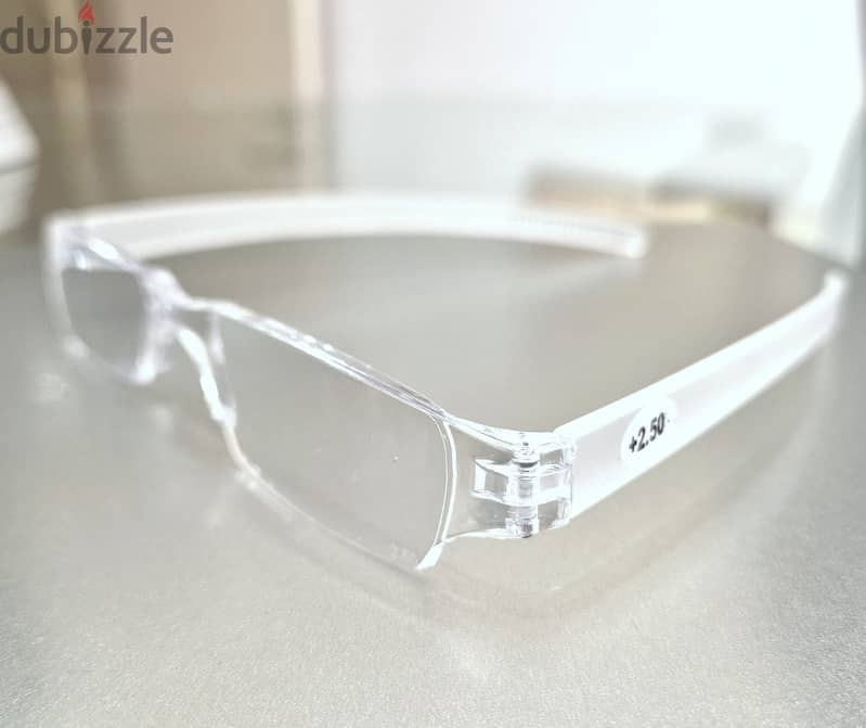 Reading Glasses 2.5x Transparent 1