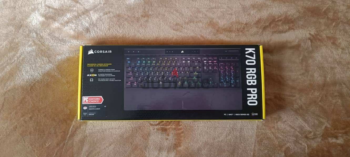 Corsair K70 RGB PRO Mechanical Gaming Keyboard (Cherry MX Red) 1