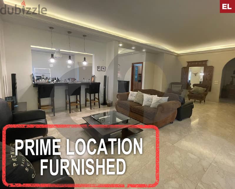 Prime location / Furnished-Baabda/بعبدا REF#EL114805 0