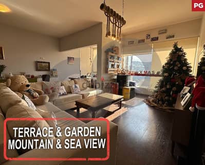 terrace, garden, mountain, sea view,mansourieh/المنصورية REF#PG114806