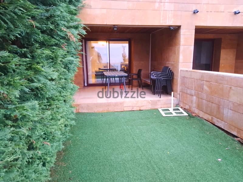 L16493-Chalet With Garden For Rent in a Resort in Fakra, Kfardebian 2