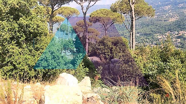 A 1610 m2 Land Having an Open Mountain View for sale in Baabdat |Matn 0