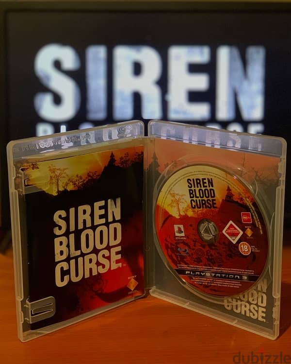 Siren Blood Curse Rare ps3 game 1