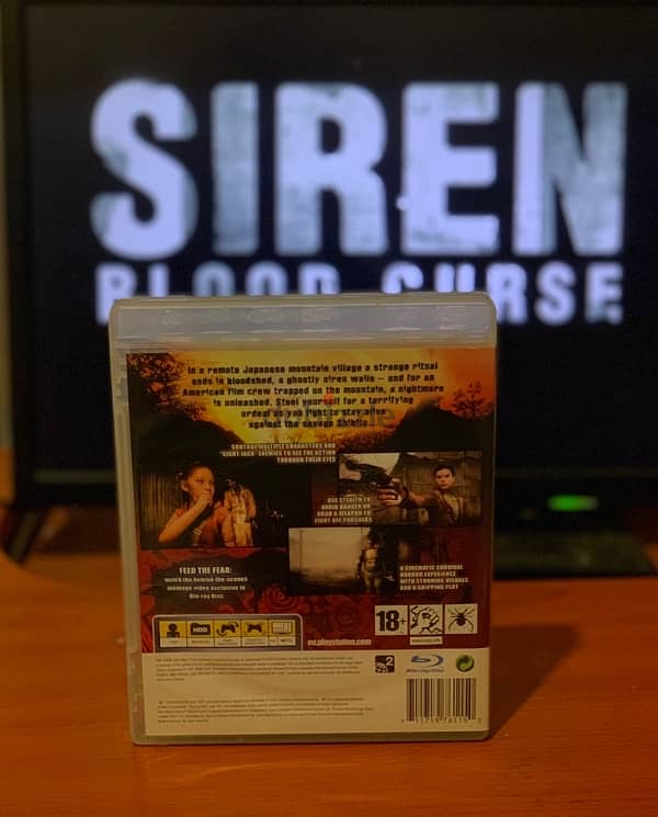 Siren Blood Curse Rare ps3 game 2