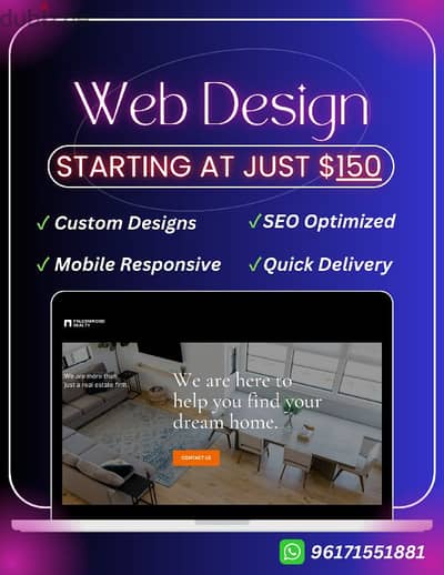 (20% off) Professional & affordable web design.