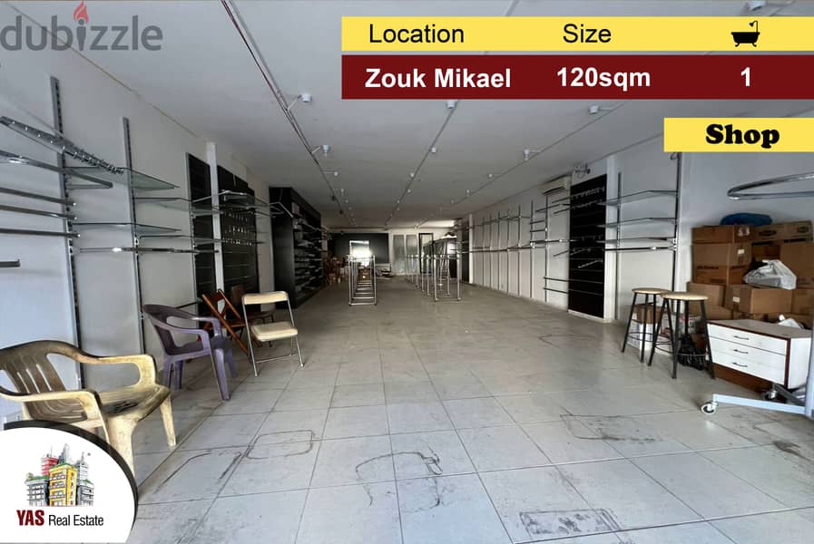 Zouk Mikael 120m2 | 30m2 Terrace | High End | Accessible Street | EH 0