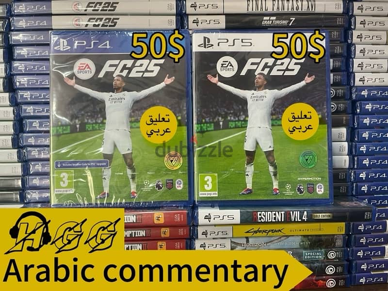 Fc 25 ar & Nba2k25 ps4 and ps5 bes price ! 1