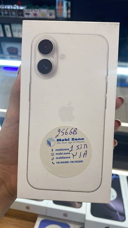 ONLY 1 PIECE IPHONE 16 256GB WHITE HURRY UP 0