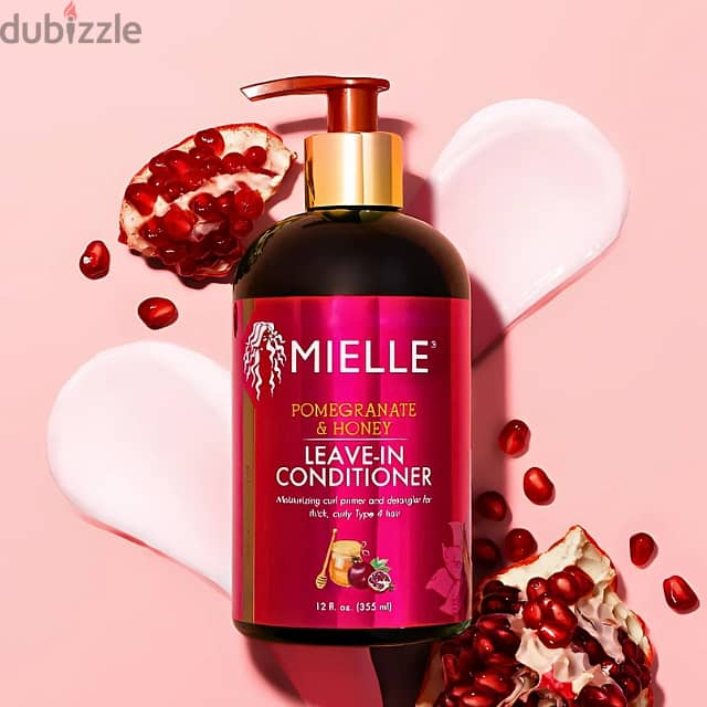 Mielle Leave-In Hair Conditioner with Pomegranate & Honey, 355ml 1